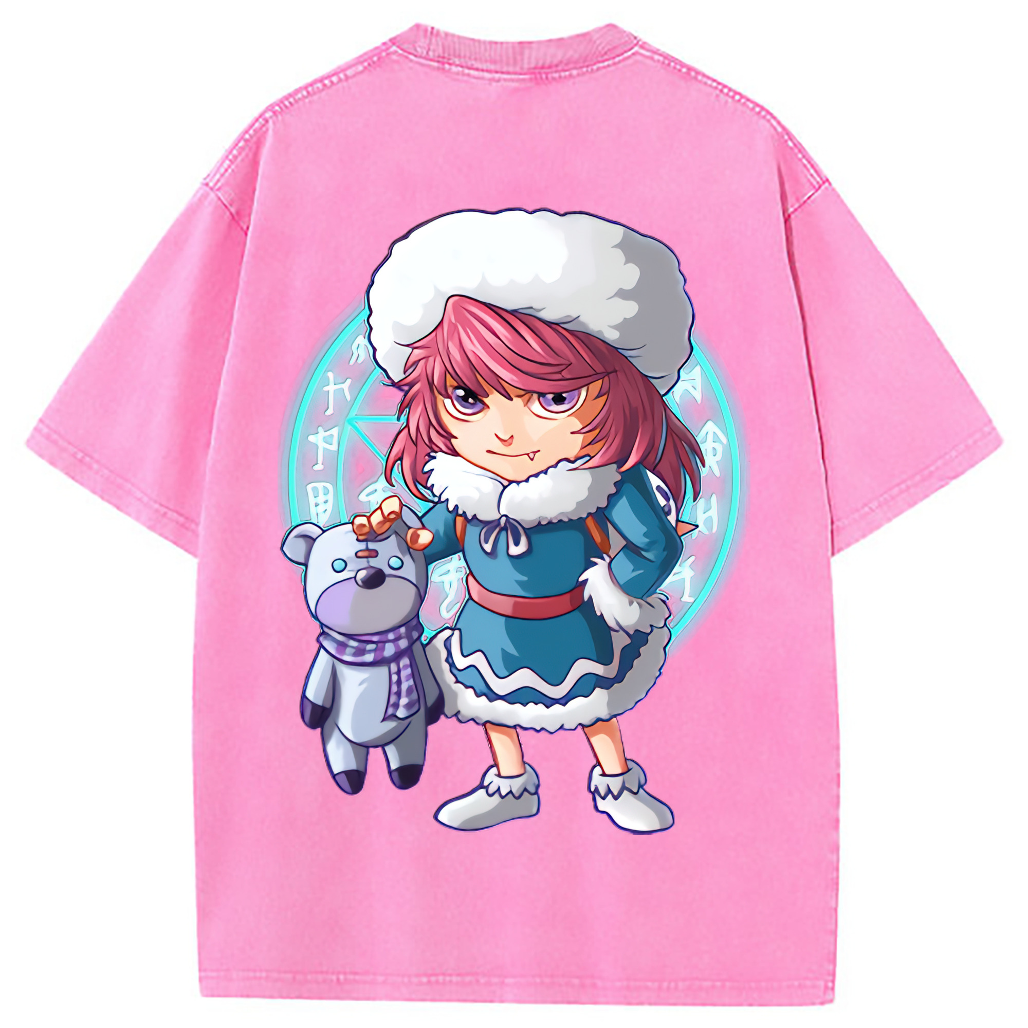 （画像用） リーグ・オブ・レジェンド League of Legends LOL 綿100% ヴィンテージ風 半袖Tシャツ（背面プリント）
